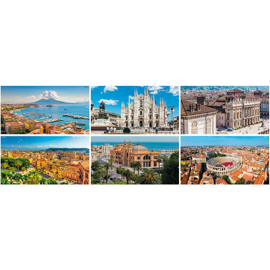 Calendario illustrato Città d'Italia 2025 mensiletti
