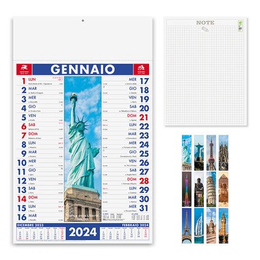 Calendario olandese meraviglie dal mondo 2024 dettaglio