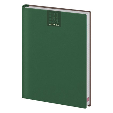 Maxi agenda giornaliera 2024 verde