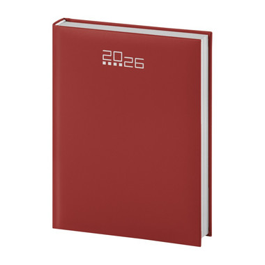 Maxi agenda 2026 settimanale rosso generali