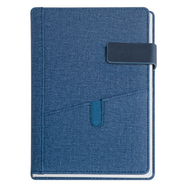 Maxi agenda giornaliera termovirante blu