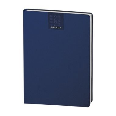Maxi agenda 2025 giornaliera blu scuro