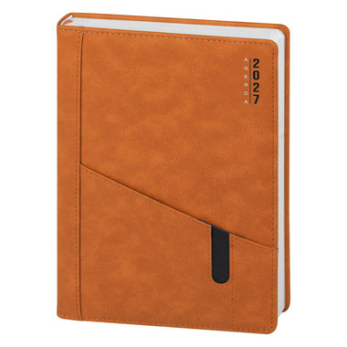 Agenda giornaliera 15x21 arancio