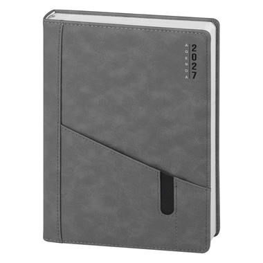Agenda giornaliera 15x21 grigio