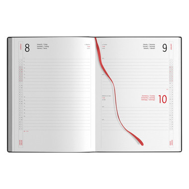 Agenda giornaliera 15x21 termovirante con elastico dettaglio 2