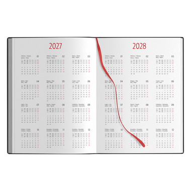 Agenda giornaliera 15x21 termovirante con elastico dettaglio 5