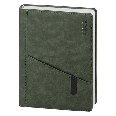 Agenda giornaliera 15x21 verde