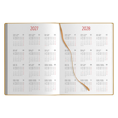 Agenda giornaliera ECO 2027 con elastico dettaglio 5