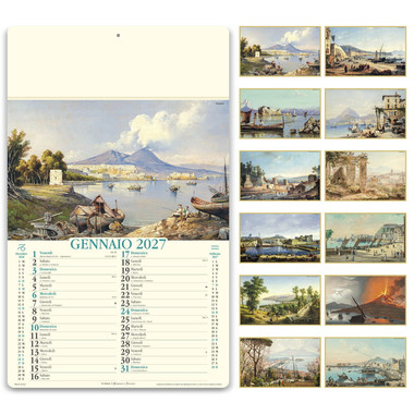Calendario Napoli Antica 2027 dettaglio 1
