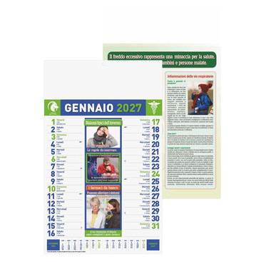 Calendario consigli del farmacista 2027 dettaglio 1