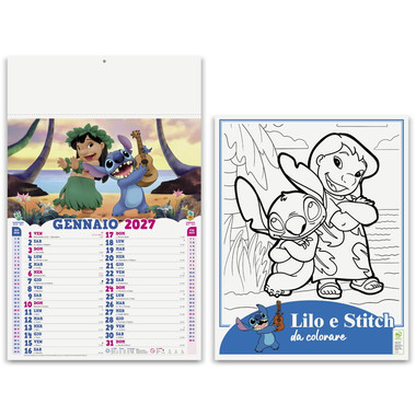 Calendario illustrato fiabe per bambini 2027 dettaglio 3