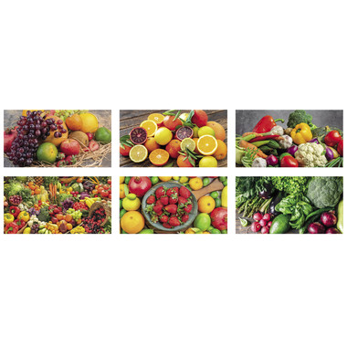 Calendario illustrato fruttivendolo frutta e verdura 2027 dettaglio 1
