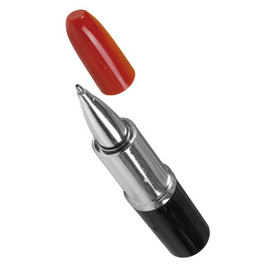 Penna a sfera a forma di rossetto