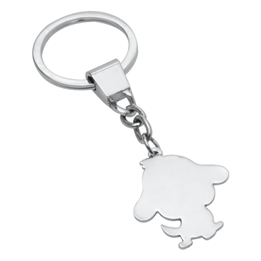 portachiavi in metallo personalizzato foxy