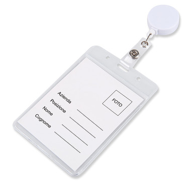 porta badge, porta badge estensibile