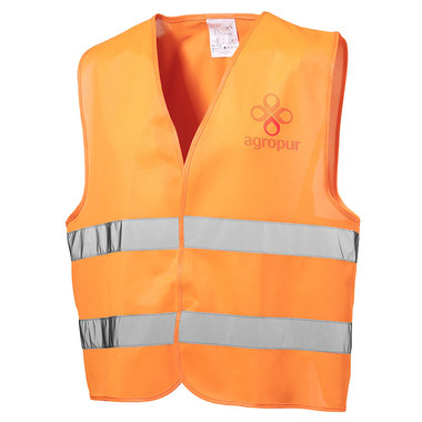 gilet di sicurezza stampato