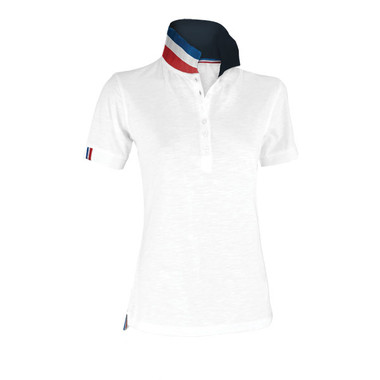 Polo piquet da donna retro collo bandiera Nation Lady Payper