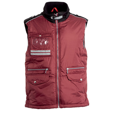 Gilet in nylon bicolore con tasche Falcon Payper