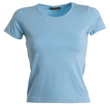 T-shirt stretch donna girocollo manica corta Moda Payper