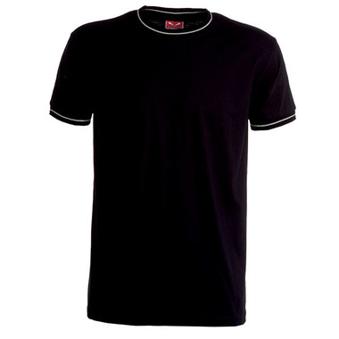 T-shirt manica corta rib a contrasto Prince Payper