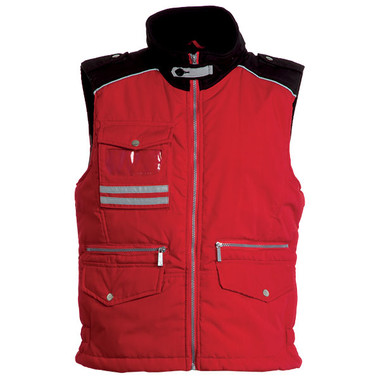 Gilet tekno/cotton con tasche Goal Payper