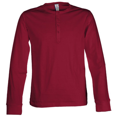T-shirt manica lunga con bottoni Harbour Payper