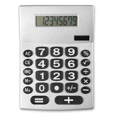 calcolatrice maxi personalizzata