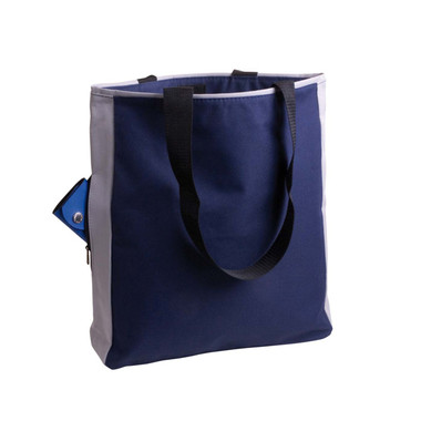borsa spesa con tasca laterale