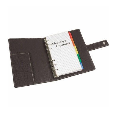 Organizer in ecopelle personalizzato