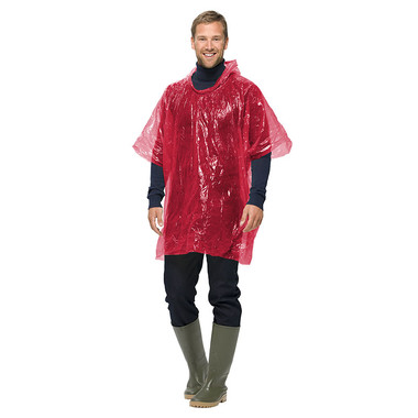 Poncho impermeabile personalizzabile