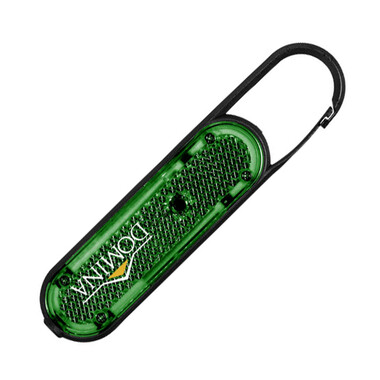 Moschettone con fanalino led personalizzabile