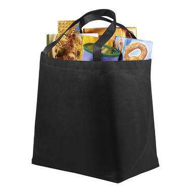 Borsa shopper TNT con manici lunghi personalizzata