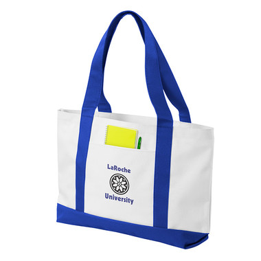 Borsa Shopper in poliestere con manici lunghi personalizzata