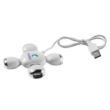 Hub USB a 4 porte flessibile personalizzato