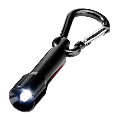 torcia con moschettone personalizzata
