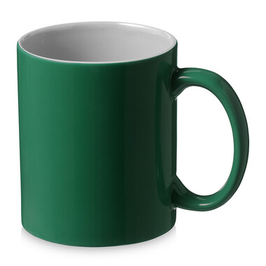 Tazza in ceramica bicolore con stampa del tuo logo