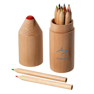 Porta matite in legno