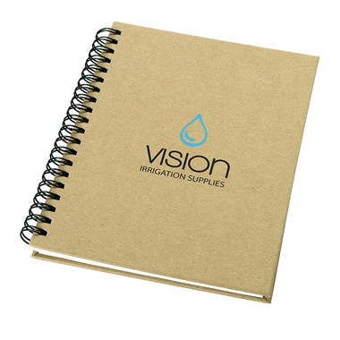 Notebook in carta riciclata personalizzato
