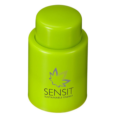Tappo per vino in plastica con logo stampato