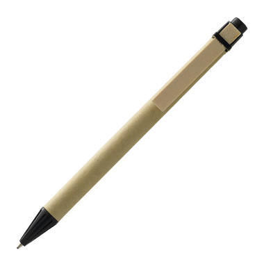 Penna a sfera con fusto in cartoncino