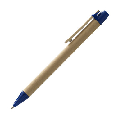 Penna a sfera con fusto in cartoncino