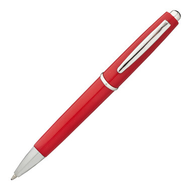 Penna a sfera con clip colore argento