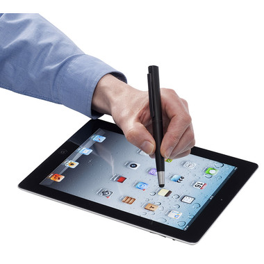 Penna a sfera con pennino touch e memoria USB 4 GB