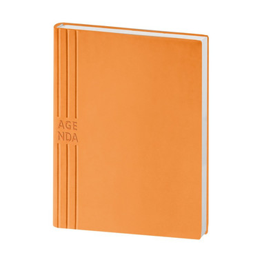 Agenda flessibile 2025 giornaliera 15X21 arancio