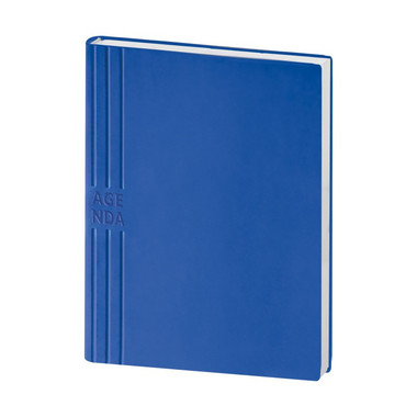 Agenda flessibile 2025 giornaliera 15X21 blu