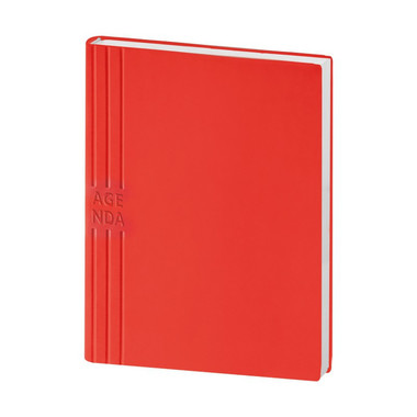 Agenda flessibile 2024 settimanale 17X24 rosso