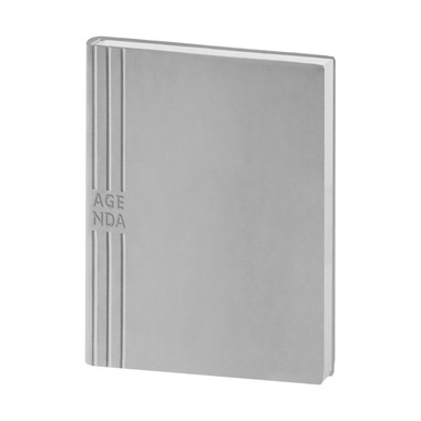 Agenda flessibile 2025 giornaliera 17X24 grigio