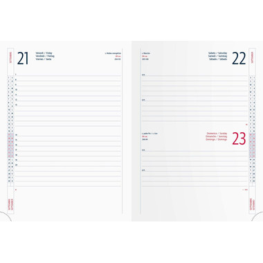Agenda borsello 2018 giornaliera formato 15x21