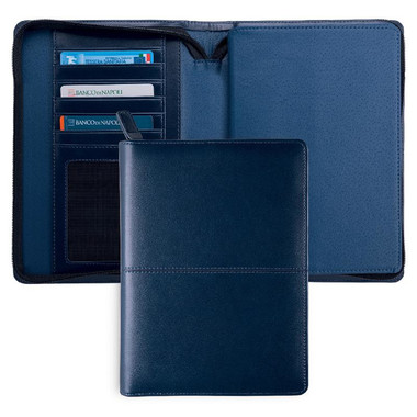 Agenda borsello 2023 interno giornaliero 17x24 blu