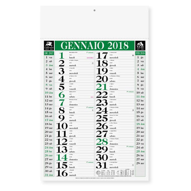 Calendario olandese classico 2018 in offerta